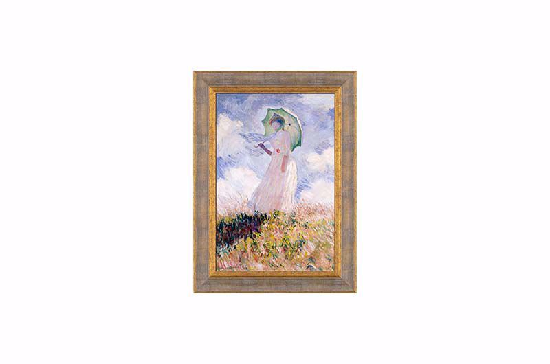 Claude Monet'Vrouw met parasol'