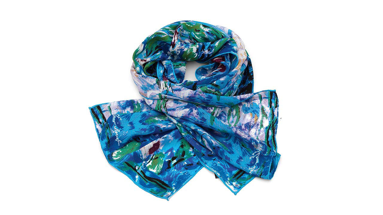 Claude Monet Zijden sjaal'Waterlelies'