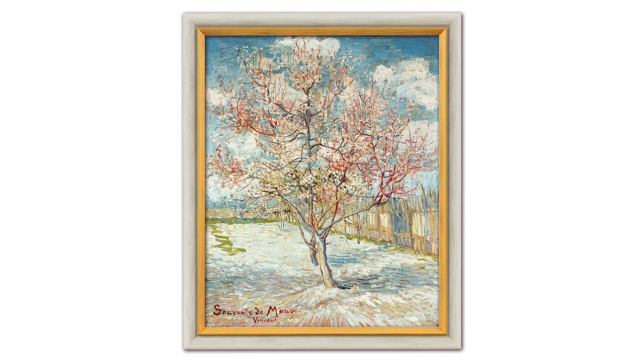 Vincent van Gogh Schilderij'Roze perzikbomen'