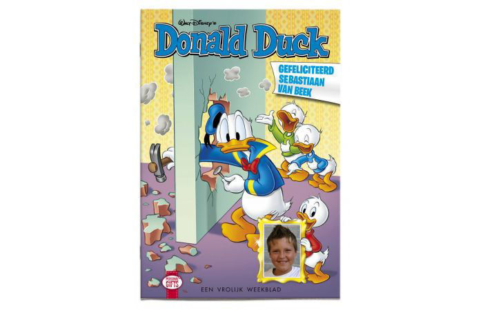 Gepersonaliseerde Donald Duck